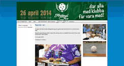 Desktop Screenshot of harryscup.warbergic.se